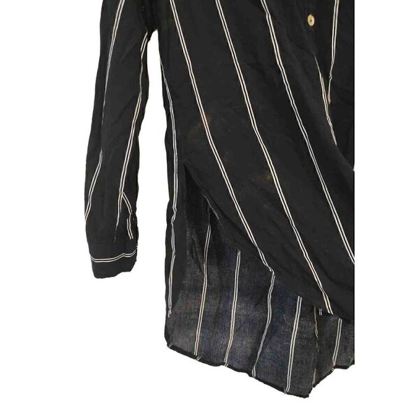 Philosophy button down shirt size small black white - Picture 5 of 7